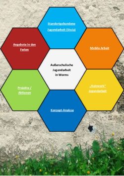 Standortgebundene Jugendarbeit (StoJa) - Angebote in den - Kinder- und Jugendb&uuml;ro Worms