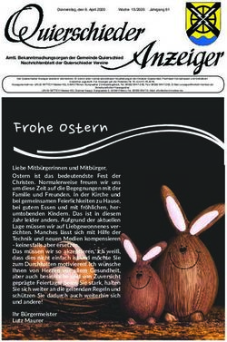 Frohe Ostern - Gemeinde Quierschied
