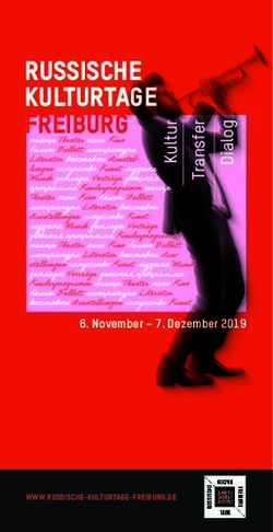 Russische Kulturtage Freiburg - November - 7. Dezember 2019 - Zwetajewa-Zentrum