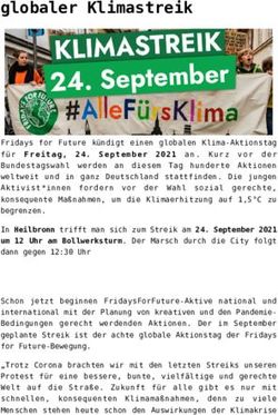Globaler Klimastreik - Weltladen Neckarsulm