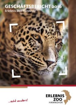 GESCHÄFTSBERICHT 2016 - Erlebnis-Zoo Hannover - Erlebnis Zoo Hannover