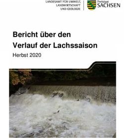 Bericht &uuml;ber den Verlauf der Lachssaison - Herbst 2020 - sachsen.de