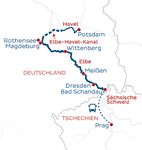 Zeitreise durch das malerische Elbtal - mit dem Burgenländischen Seniorenbund 2022 - Flusskreuzfahrt Dresden - Bad Schandau (Prag) - Potsdam ...