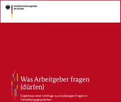 Was Arbeitgeber fragen (d&uuml;rfen) - Ergebnisse einer Umfrage zu unzul&auml;ssigen Fragen in Vorstellungsgespr&auml;chen - Antidiskriminierungsstelle