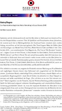 Retro/Repro Zur Reproduktionslogik des Retro-Remaking in BLADE RUNNER 2049 - Rabbit Eye - Zeitschrift f&uuml;r Filmforschung