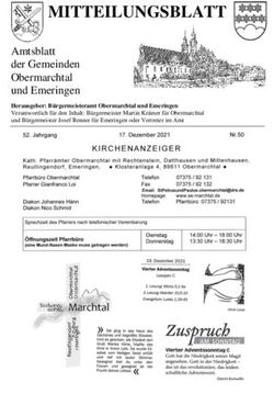MITTEILUNGSBLATT - Gemeinde Obermarchtal