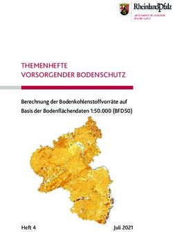 THEMENHEFTE VORSORGENDER BODENSCHUTZ - Berechnung der Bodenkohlenstoffvorr&auml;te auf Basis der Bodenfl&auml;chendaten 1:50.000 (BFD50)