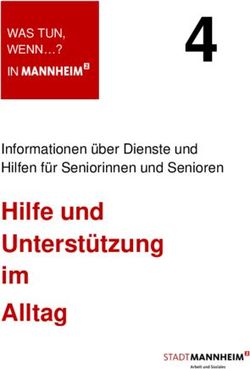 4 Hilfe und Unterst&uuml;tzung im Alltag - Informationen &uuml;ber Dienste und Hilfen f&uuml;r Seniorinnen und Senioren - Stadt Mannheim