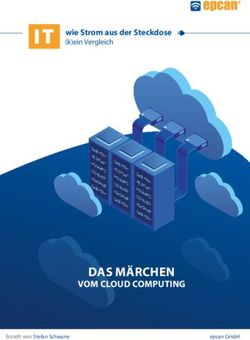 DAS M&Auml;RCHEN VOM CLOUD COMPUTING - IT wie Strom aus der Steckdose - epnox