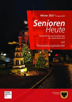 Senioren Heute mit Veranstaltungskalender - Stadt Dortmund