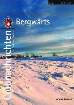 Bergw&auml;rts M&auml;rz | April - www.sac-bodan.ch - SAC Sektion Bodan