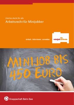 Arbeitsrecht f&uuml;r Minijobber - Gleiches Recht f&uuml;r alle - Minijob-Zentrale