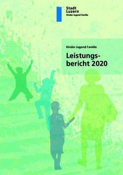 Leistungs-bericht 2020 - Kinder Jugend Familie - M&uuml;tter- und V&auml;terberatung Stadt ...