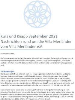 Kurz und Knapp September 2021 Nachrichten rund um die Villa Merl&auml;nder vom Villa Merl&auml;nder e.V - IG Metall Krefeld