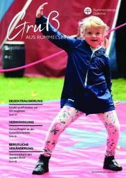 AUS RUMMELSBERG - DEZENTRALISIERUNG VERWANDLUNG BERUFLICHE VER&Auml;NDERUNG Kinder und Familien vor Ort begleiten - Rummelsberger Diakonie