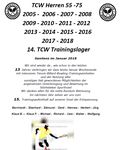 TCW Herren 55-75 zum 14.Rügen Tennis Trainingsaufenthalt im Störtebeker Sporthotel "Tiet un Wiel" in Samtes - TC Wankendorf