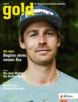 Beginn einer neuen &Auml;ra - Ski alpin Die zwei Welten der Nadine Apetz - Stiftung Deutsche Sporthilfe