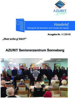 AZURIT Seniorenzentrum Sonneberg - Ausgabe Nr. 1 / 2018 - Azurit Gruppe