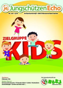 ZIELGRUPPE - NR. 131 2/19 VERBANDSZEITSCHRIFT BDSJ DI&Ouml;ZESANVERBAND AACHEN - BDSJ AACHEN