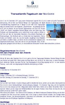 Transatlantik-Tagebuch der SEA CLOUD