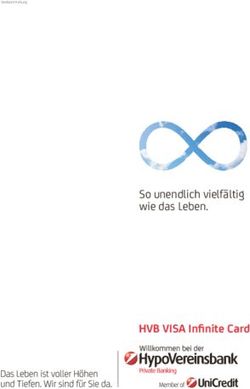 HVB VISA Infi nite Card - So unendlich vielf&auml;ltig wie das Leben.