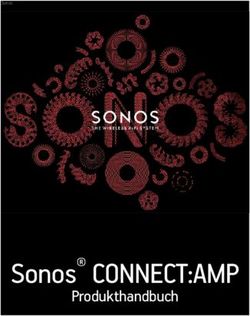 Sonos CONNECT:AMP Produkthandbuch