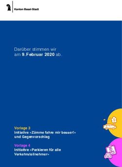 Dar&uuml;ber stimmen wir am 9. Februar 2020 ab - Vorlage 3 Initiative "Z&auml;mme fahre mir besser ! " und Gegenvorschlag