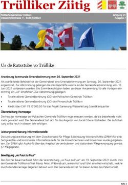Tr&uuml;lliker Ziitig - Gemeinde Tr&uuml;llikon