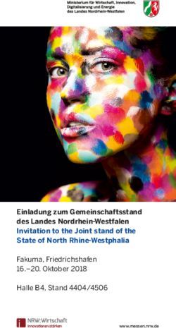 Einladung zum Gemeinschaftsstand des Landes Nordrhein-Westfalen Invitation to the Joint stand of the State of North Rhine-Westphalia - Fakuma ...