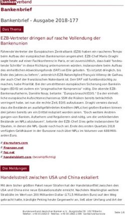 Bankenbrief - Bundesverband deutscher ...