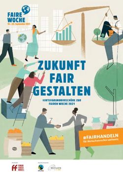 #FAIRHANDELN f&uuml;r Menschenrechte weltweit - Faire Woche
