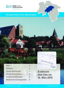 &Auml;rzteforum Aller-Elbe am 16. M&auml;rz 2019 - Rundschreiben Ihrer Bezirksstelle - Team - &Auml;rztekammer Niedersachsen