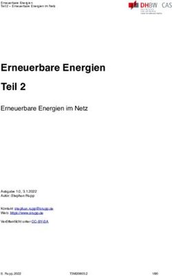 Erneuerbare Energien - Stephan Rupp