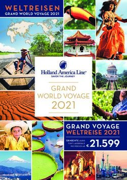 2021 GRAND WORLD VOYAGE - GRAND VOYAGE WELTREISE 2021 - GOHAL