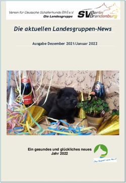 Die aktuellen Landesgruppen-News - Ausgabe Dezember 2021/Januar 2022 - Ein gesundes und gl&uuml;ckliches neues - SV Berlin Brandenburg