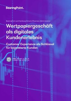 Wertpapiergesch&auml;ft als digitales Kundenerlebnis - Customer Experience als Schl&uuml;ssel f&uuml;r begeisterte Kunden - BearingPoint