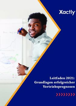 Leitfaden 2021: Grundlagen erfolgreicher Vertriebsprognosen