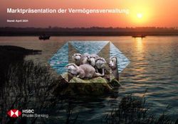 Marktpr&auml;sentation der Verm&ouml;gensverwaltung - HSBC Private Banking Germany