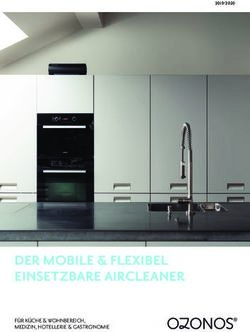 DER MOBILE & FLEXIBEL EINSETZBARE AIRCLEANER - F&Uuml;R K&Uuml;CHE & WOHNBEREICH, MEDIZIN, HOTELLERIE & GASTRONOMIE - Reinig Eberbach