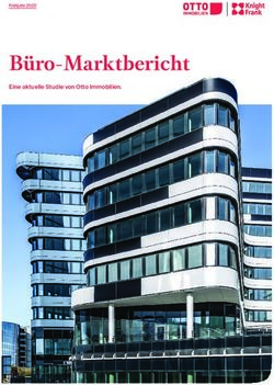 Büro-Marktbericht Eine aktuelle Studie von Otto Immobilien - Frühjahr 2020