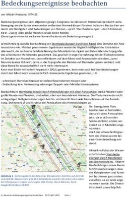 Bedeckungsereignisse beobachten - IOTA-ES