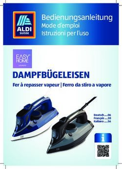 DAMPFBÜGELEISEN Fer à repasser vapeur | Ferro da stiro a vapore - Bedienungsanleitung - Aldi Suisse