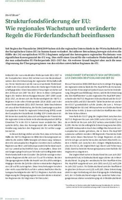 Strukturfondsf&ouml;rderung der EU: Wie regionales Wachstum und ver&auml;nderte Regeln die F&ouml;rderlandschaft beeinflussen