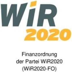 FINANZORDNUNG DER PARTEI WIR2020 (WIR2020-FO)