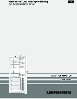 Gebrauchs- und Montageanleitung - K&uuml;hl-Gefrierkombination mit BioFresh 20200629 7088190 - OTTO