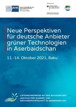 Neue Perspektiven f&uuml;r deutsche Anbieter gr&uuml;ner Technologien in Aserbaidschan - 11.-14. Oktober 2021, Baku - Ost-Ausschuss der Deutschen ...