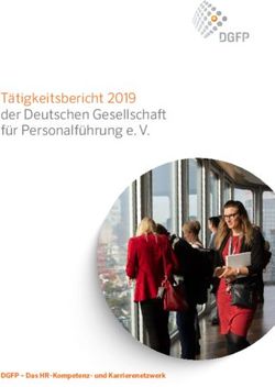 T&auml;tigkeitsbericht 2019 der Deutschen Gesellschaft f&uuml;r Personalf&uuml;hrung e. V - DGFP - Das HR-Kompetenz- und Karrierenetzwerk - Deutsche ...