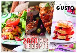 REZEPTE 2020FEINE - GUSTO - K12 Kalender & Werbung GmbH