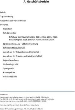 A. Gesch&auml;ftsbericht - NOFV