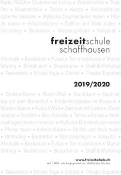 Freizeitschule schaffhausen